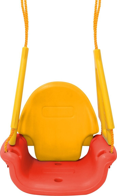 Лулашка за деца Jamara Grow with Me 3in1, пластична, 1+ години, црвена