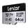 Kartë memorie Lexar MicroSDXC Silver Plus, 64GB, UHS-I V30 A2, paketim 2 copë