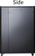 Kabinet rack Lanview RSL26U61BL, 26U, metalik, i zi