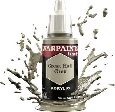 Bojë akrilike The Army Painter Warpaints Fanatic Great Hall Grey, 18ml, gri neutrale