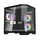 Kuti kompjuterike DarkFlash FT350 Mini Tower, M ATX ITX, 5 ventilatorë ARGB, e zezë