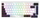 Tastierë mekanike Aqirys ADARA MINI, 75%, RGB, e bardhë e zezë