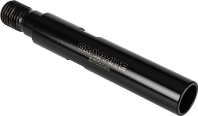 Zgjatues për shpues diamanti Graphite 58G540, gjatësi 200 mm, metalik