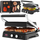 Grill elektrik Taurus Bistro Gourmet, 2600W, pllaka të palosshme, i zi
