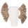 Vazo dekorative HomeMarkt Alica HM4668.02S, terrakota, 55x19x34 cm, e bardhë