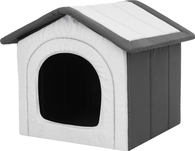 Shpi për qen HobbyDog Buda House, 46x52x53 cm, që s’e merr uji, shumëngjyrëshe