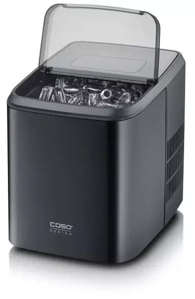 Makine akulli CASO Clear Ice Advanced, 8.8 kg/24 orë, depozit uji 1.5L, e zezë