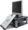 Stendë monitori Fellowes Monitor Riser Plus, deri 21", rregullim lartësie, e zezë