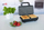 Aparat për waffle 700W, pllaka jo-ngjitëse, çelik inox, i zi