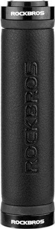 Doreza biçiklete RockBros 40210003001, lëkurë mikrofibre, diametër 32.6–35 mm, të zeza