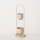 Vazo dekorative Boltze Home Camilo, 27cm, metal, kafe