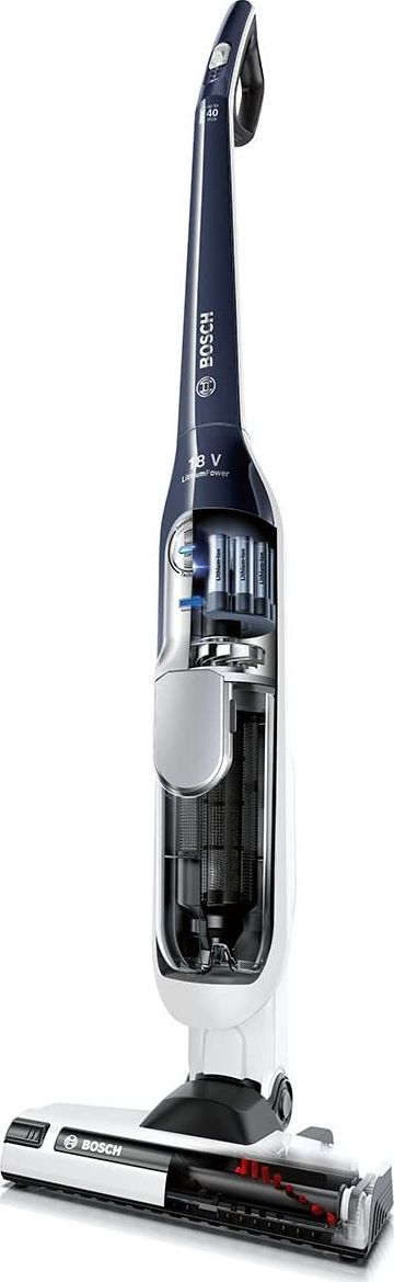 Fshesë me bateri Bosch Athlet BBH51840, 0.9 l, e bardhë