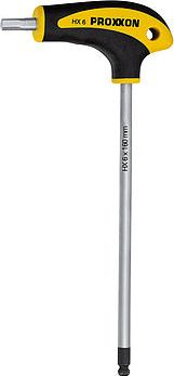 Kaçavidë HEX Proxxon HX6, dorezë T, 160mm, e verdhë e zezë