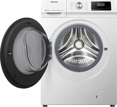 Makinë larëse Hisense Series 3 WFQA1014EVJM, 10 kg, 1400 xhiro, e bardhë