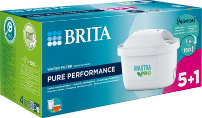 Филтер за вода Brita Maxtra+Pure Performance (6 парчиња)