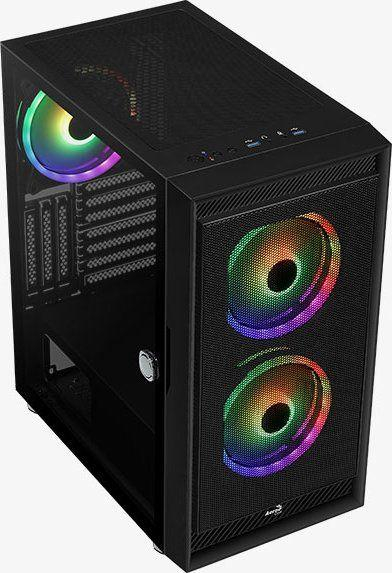 Kasë Aerocool Graphite ARGB, Midi Tower
