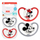 Biberon NUK Perfect Match Air Mickey Mouse, ortodontik, 0–6 muaj, set 2 copë