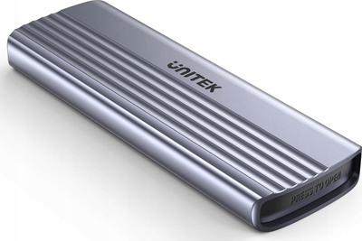 Kuti e jashtme SSD UNITEK S1241B01, M.2 NVMe, USB C 10Gbps, gri
