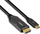 Kabllo Lindy USB C në HDMI, 1 m, e zezë