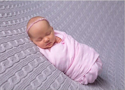 Pelenë mbështjellëse PULP BAMBOO Bamboo Swaddle, bambus, motiv Forget me nots, shumëngjyrëshe