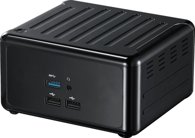 Kompjuter i vogël Asrock 4X4 BOX V1000M, SoC 2GHz, formë 1L, i zi