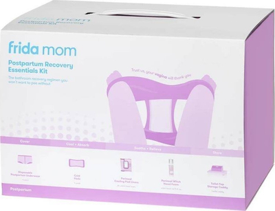 Set kujdesi pas lindjes Frida Mom Must Have Hospital Bag, për pas lindjeje, për mama të sapolindura