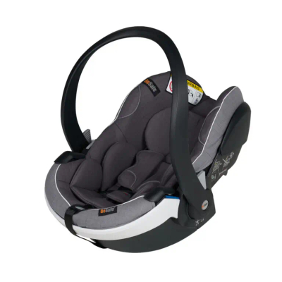 Sediolje auto BeSafe iZi Go Modular X2 i-Size, 40-75 cm, sistem 5 pika, gri metalike
