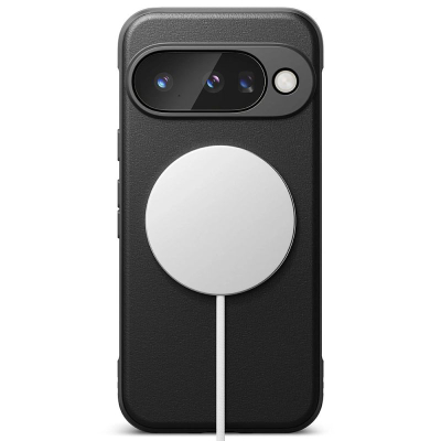 Futrollë Ringke Onyx Magnetic MagSafe për Google Pixel 10, termoplastike, magnetike, e zezë