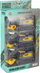Set lodra ndërtimi MEGA CREATIVE 524030, 3 makina, pull back, multicolor
