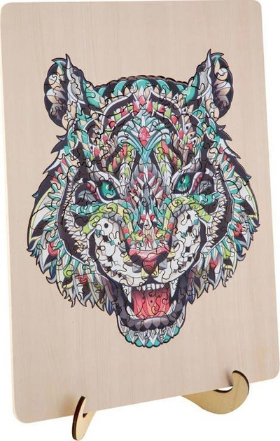 Puzzle druri Grafix Tiger, 2D, 135 copa, shumëngjyrësh