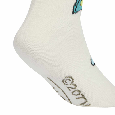 Çorape për fëmijë Adidas Simp Infant, set 5 copë, shumëngjyrëshe, beige
