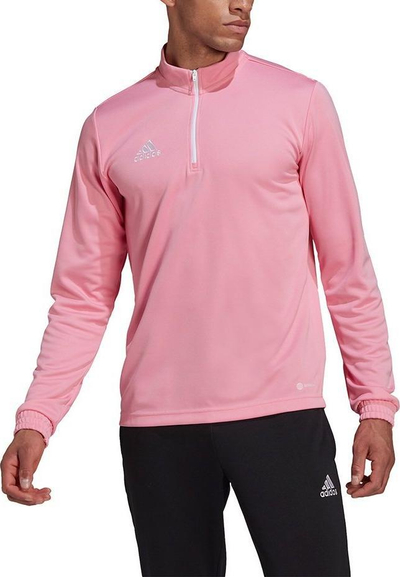 Bluzë trajnimi Adidas Entrada 22 M HC5048, Aeroready, me mëngë të gjata, rozë
