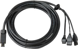 Kabllo multifunksionale Axis 5506-201, audio I/O dhe energji, e zezë