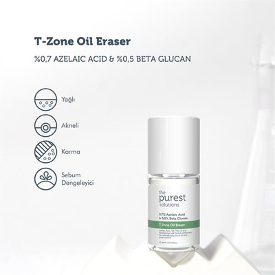 Pastrues për zonën T The Purest Solutions 0.7 Azelaic Acid + 0.5 Beta Glucan, 10 ml