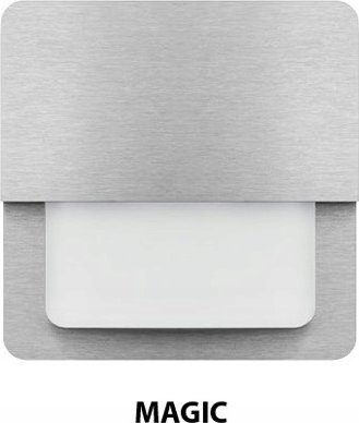 Dritë shkalle LED Kanlux Magic, 0.8W, 12V, çelik i argjendtë