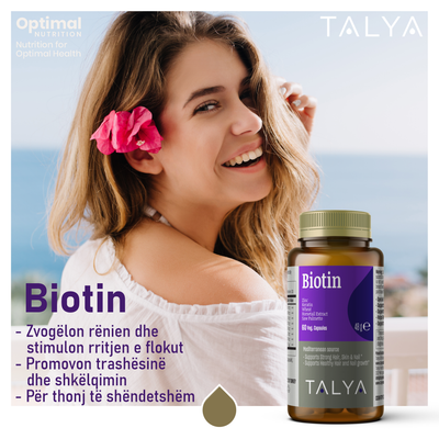Suplemente TALYA Herbal Biotin Complex, 60 kapsula