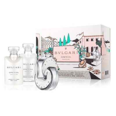 Set Bvlgari, Eau de Toilette Omnia Crystalline 40 ml + losion trupi 40 ml + xhel dushi 40 ml