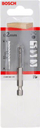Spiralë për dru Bosch Hex Shank 6mm, çelik HSS