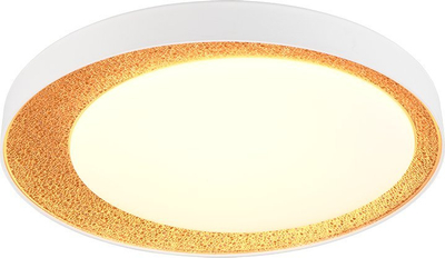 Llambë tavani GCS PLAFOND REALTÀ ALETA, LED 2500 lm, temperaturë drite 2700K 6500K, e bardhë me ari