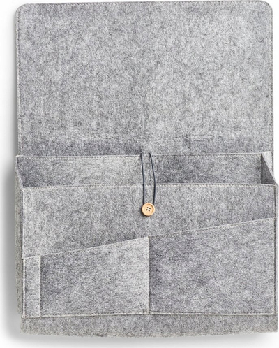 Organizues për divan, material felt, gri
