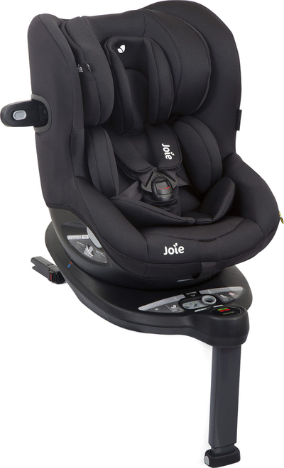 Sedilje makine Joie i-Spin 360 i-Size, 40-105cm, rrotulluese 360°, e zezë