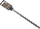 Spiral për beton të armum Forte Tools SDS-plus, 12mm, 150mm, gri