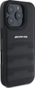 Mbrojtëse telefoni AMG AMHCP16LGSEBK, për iPhone 16 Pro 6.3", hardcase lëkurë, e zezë