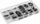 Set me unaza sigurie Hogert Technik HT8G515, 300 copë, 1.5 22 mm, ngjyrë e zezë