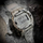 Orë dore për meshkuj Casio G-Shock Skeleton Camouflage GM-5600SCM-1ER (322), e hirtë