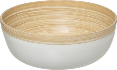 Enë sallate 5five Bamboo, 5.5L, e bardhë