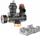 Kolektor instrumentesh Caleffi 305663, teknopolimer, 3 bar, i zi
