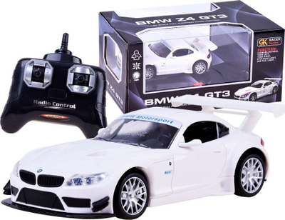 Makinë me telekomandë BMW Z4 GT3, shkalla 1:24, drita, shumëngjyrëshe