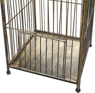 Figurë dekorative Beliani Comoros, metal, stil retro, ngjyrë ari