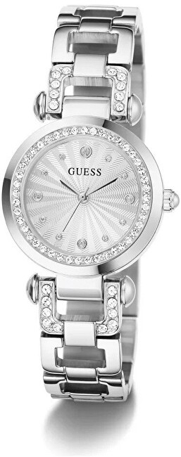 Orë dore për femra Guess Ginger GW0869L3, e argjendtë
